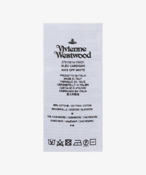 비비안웨스트우드(Vivienne Westwood) | VIVIENNE WESTWOOD 비비안웨스트우드 알렉스 가디건 - OFFWHITE 오프화이트... 